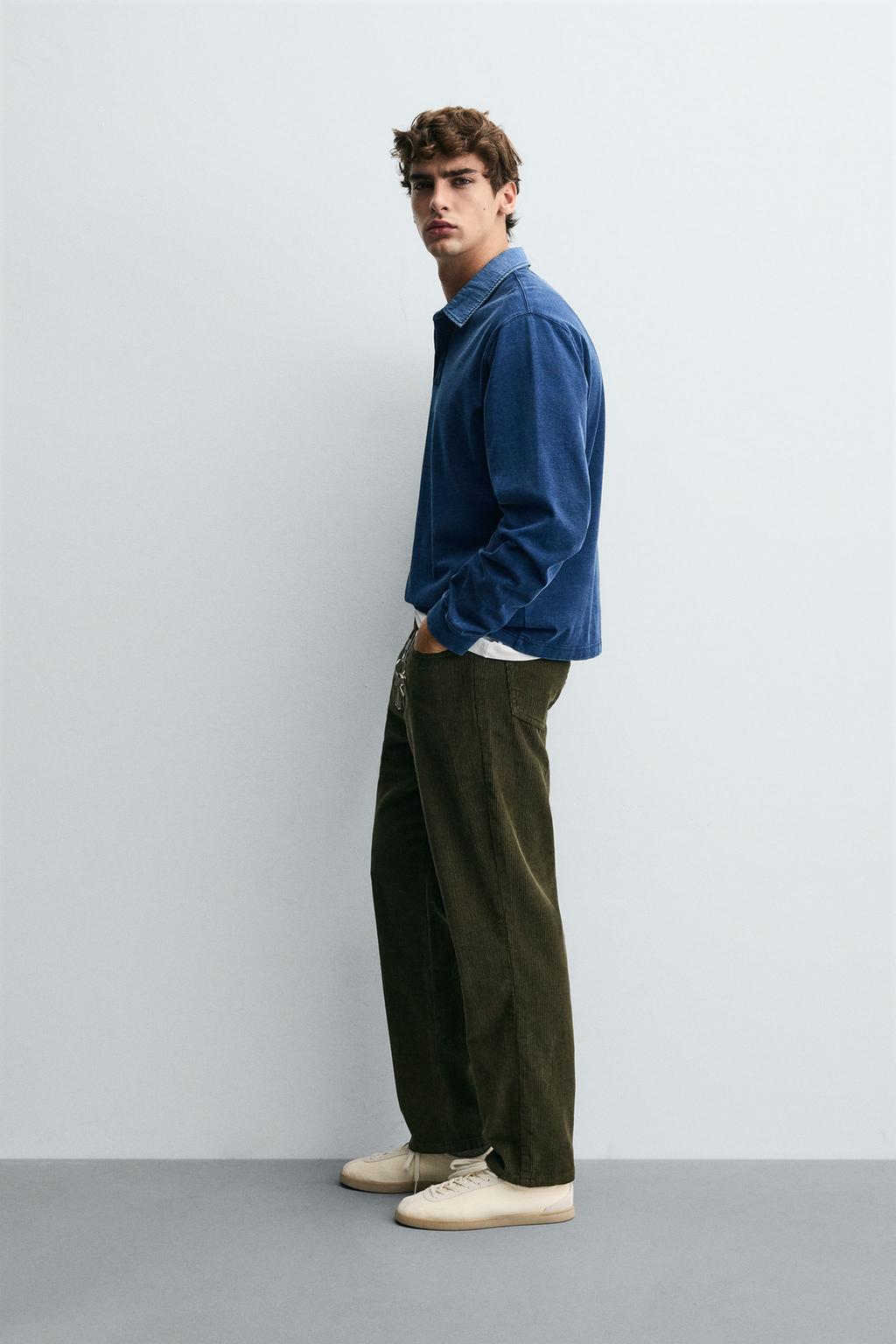 ВЕЛЬВЕТОВЫЕ БРЮКИ REGULAR FIT
