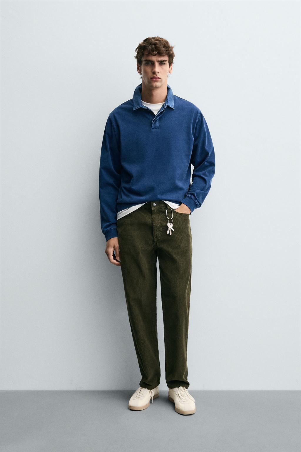 ВЕЛЬВЕТОВЫЕ БРЮКИ REGULAR FIT