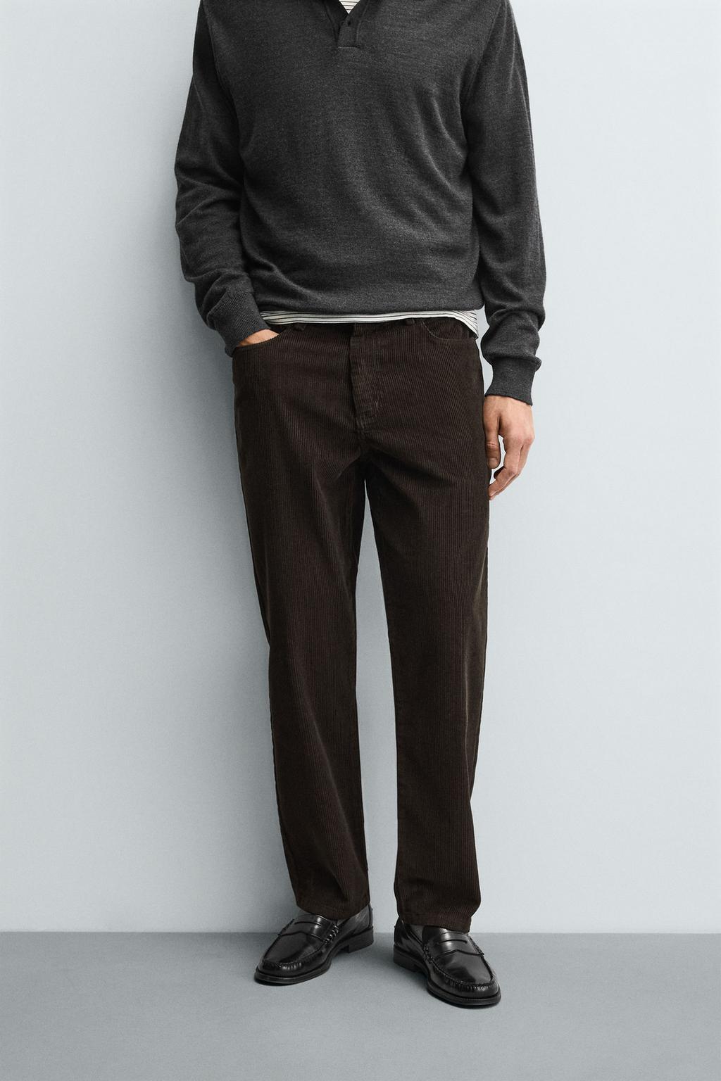 ВЕЛЬВЕТОВЫЕ БРЮКИ REGULAR FIT