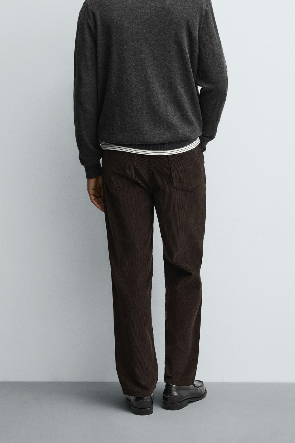 ВЕЛЬВЕТОВЫЕ БРЮКИ REGULAR FIT
