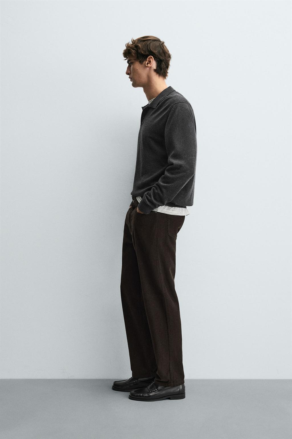 ВЕЛЬВЕТОВЫЕ БРЮКИ REGULAR FIT
