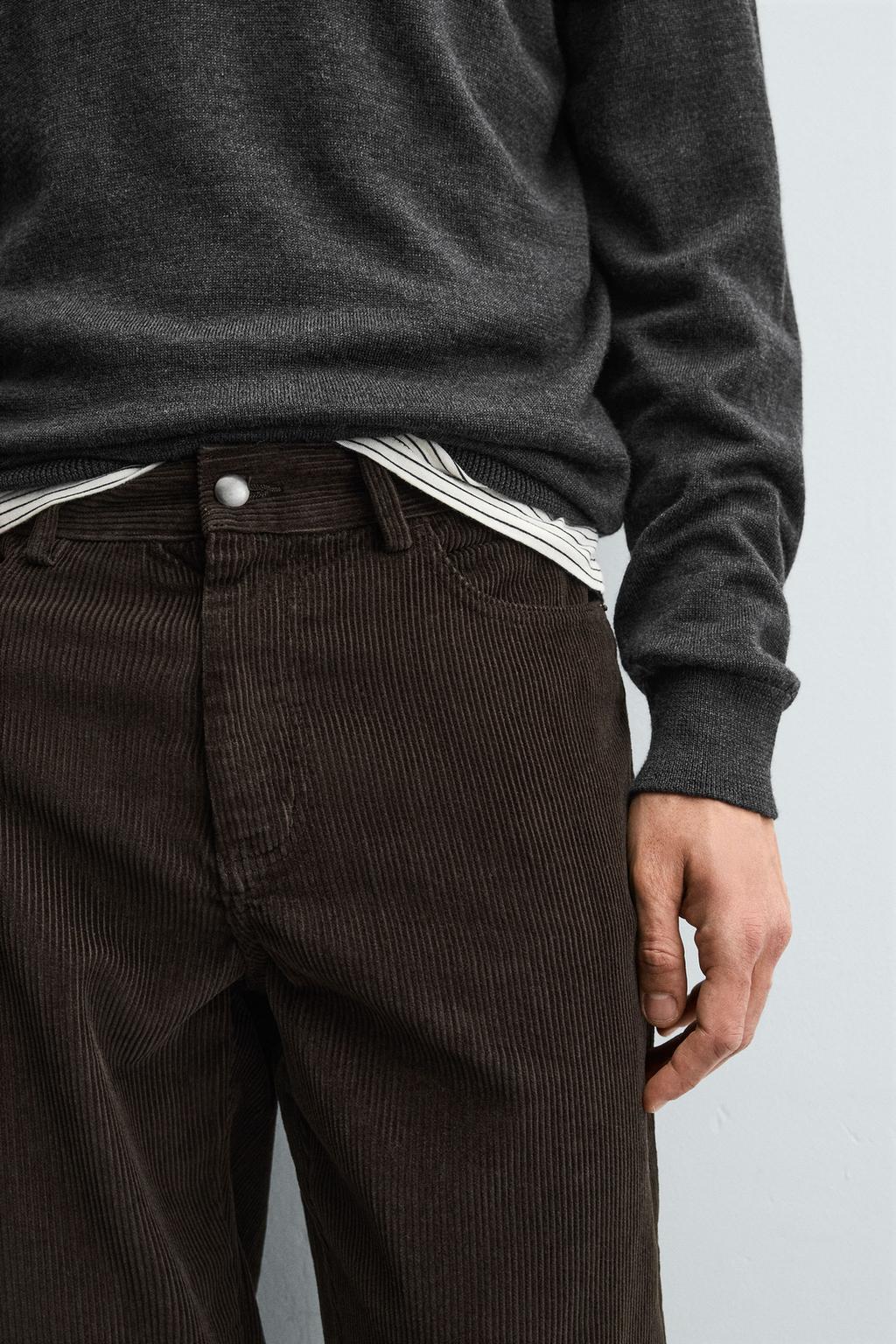 ВЕЛЬВЕТОВЫЕ БРЮКИ REGULAR FIT