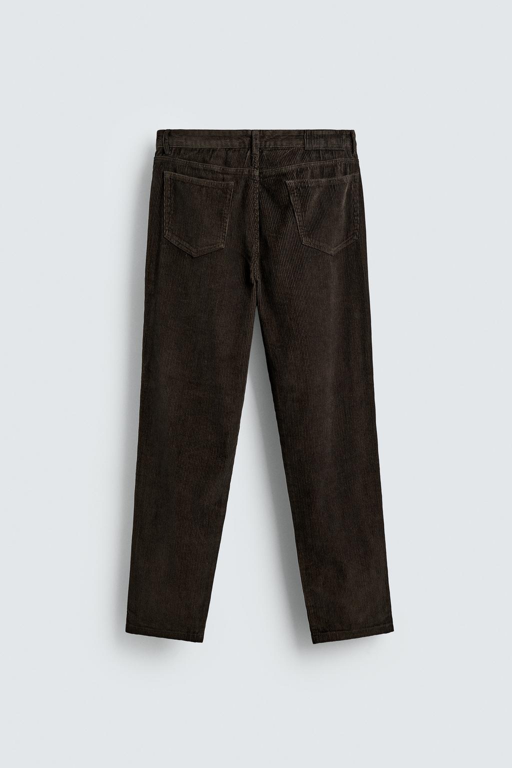 ВЕЛЬВЕТОВЫЕ БРЮКИ REGULAR FIT