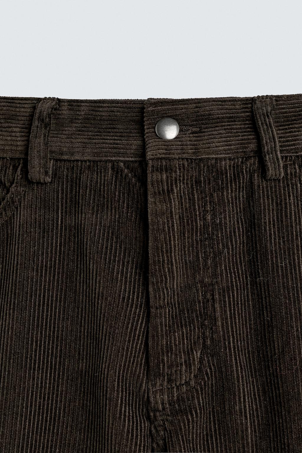 ВЕЛЬВЕТОВЫЕ БРЮКИ REGULAR FIT