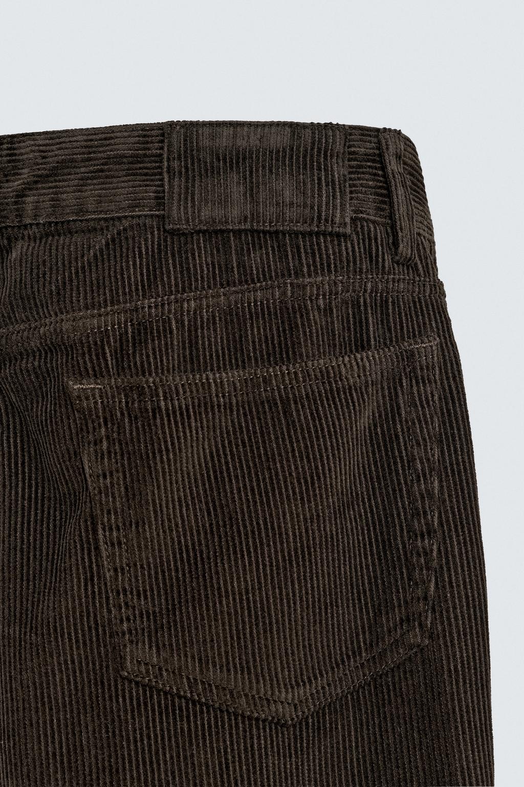 ВЕЛЬВЕТОВЫЕ БРЮКИ REGULAR FIT