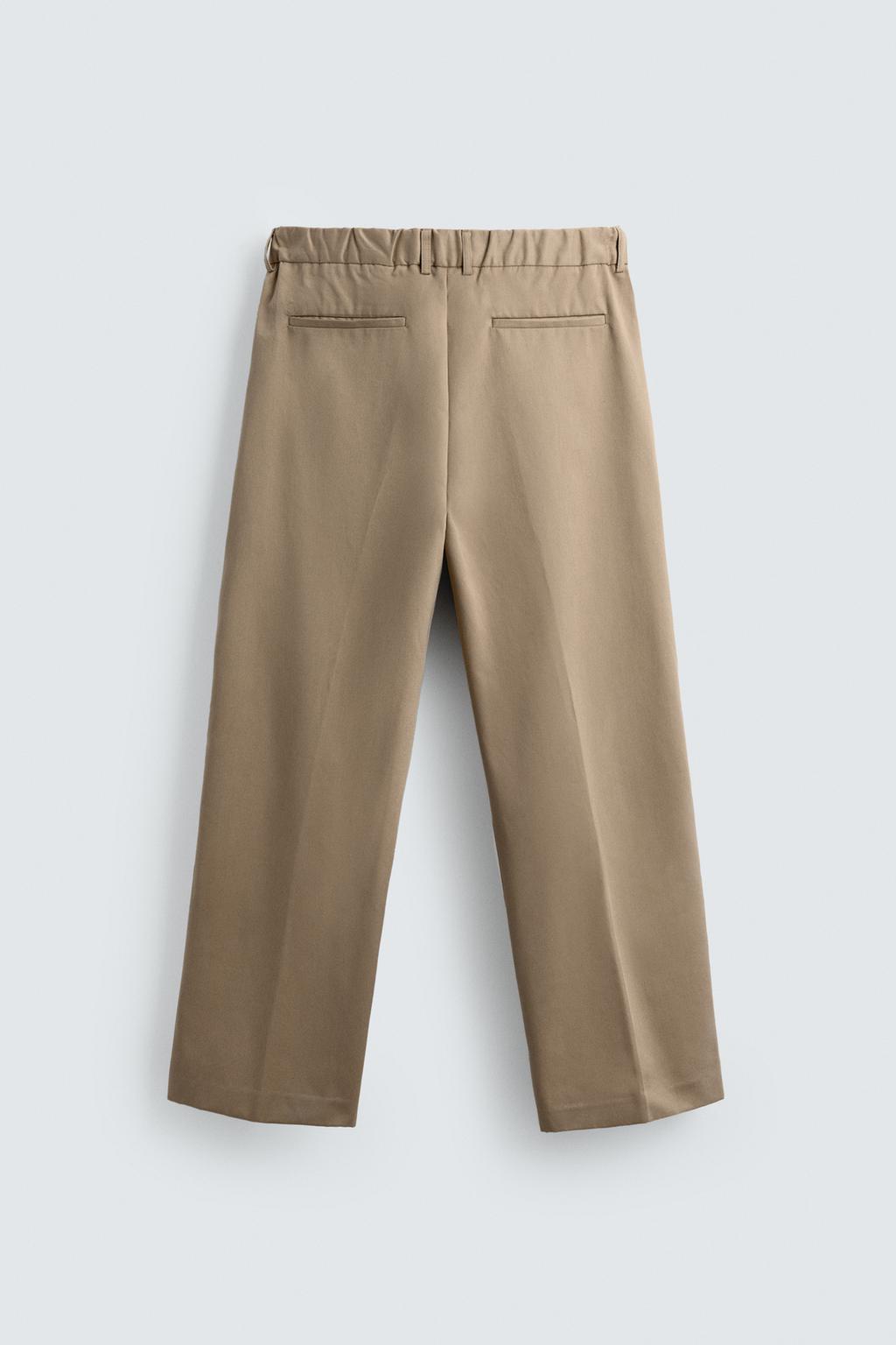 БРЮКИ RELAXED FIT СО СКЛАДКАМИ