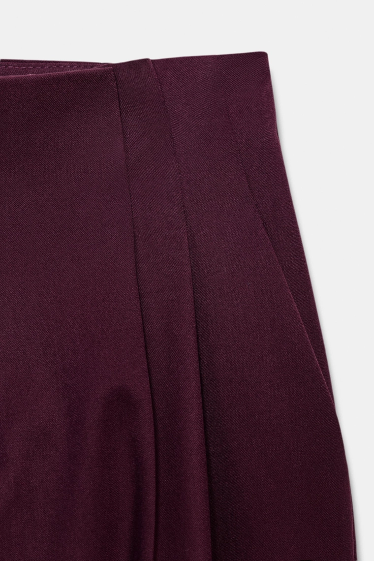 Брюки-папаха с фигурными швами