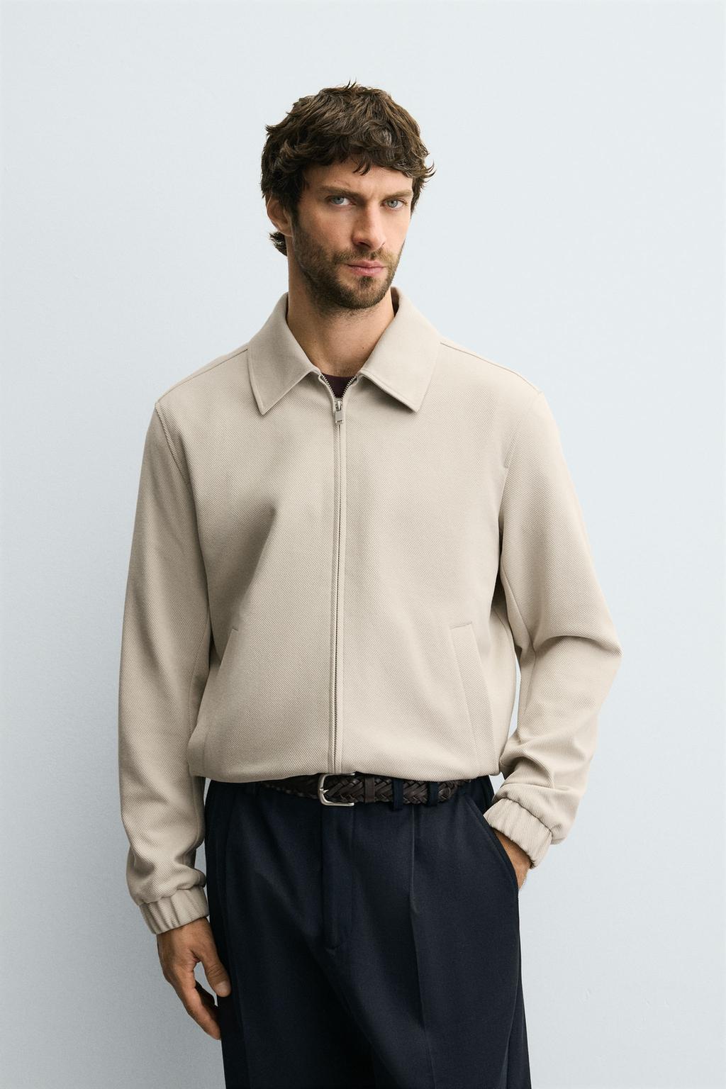 Пиджак soft textured jacket