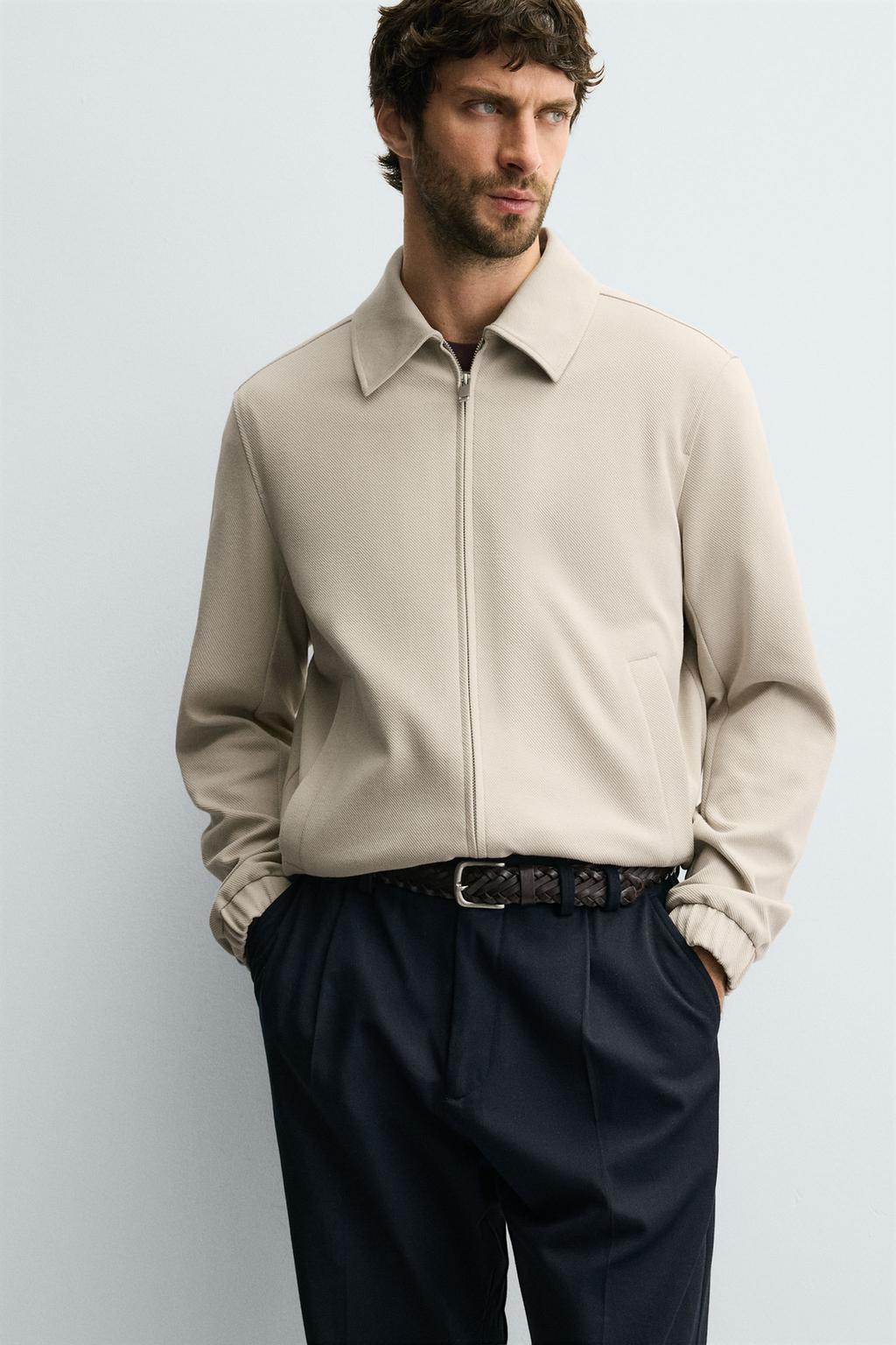 Пиджак soft textured jacket