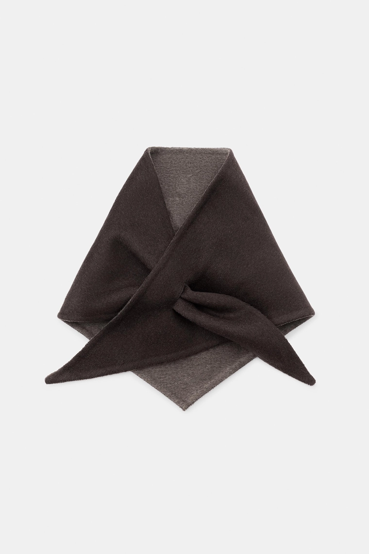 Треугольный бандана из шерсти