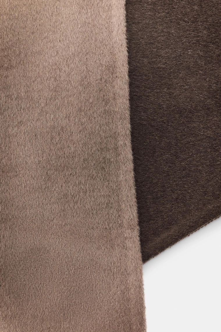 Перевернутый треугольный вязаный бандана из шерсти