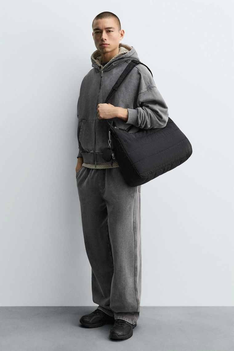 Сумка из стеганого нейлона