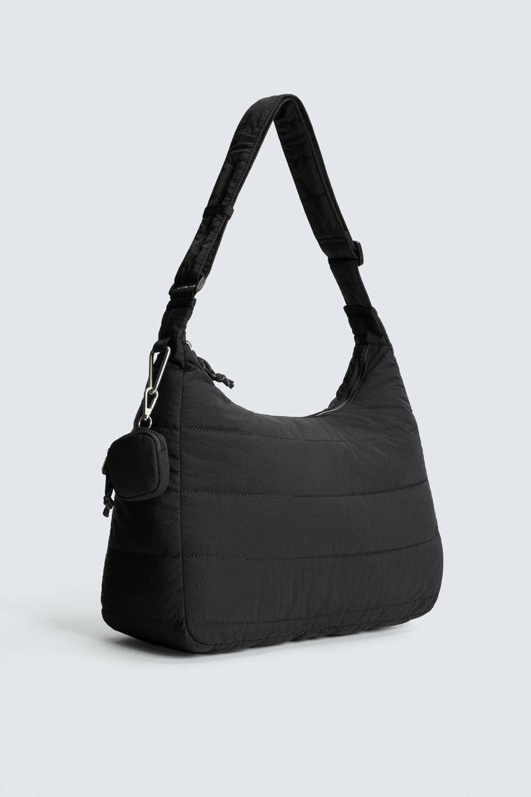 Сумка из стеганого нейлона