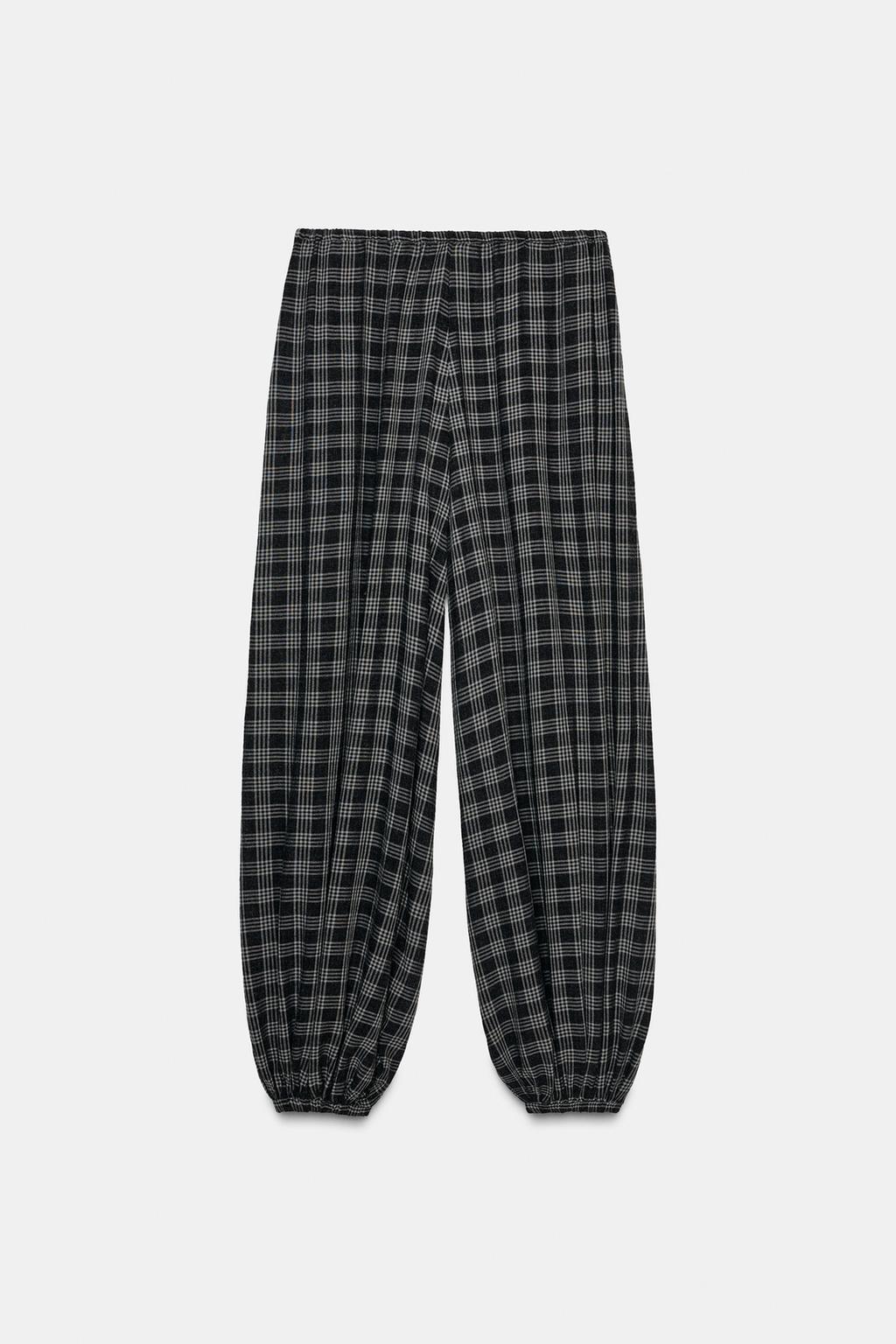 БРЮКИ-БОМБАШКИ В КЛЕТКУ — ZW COLLECTION