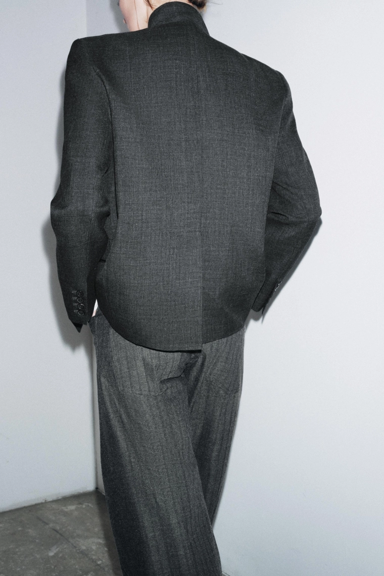 Полосатые брюки из коллекции zara woman