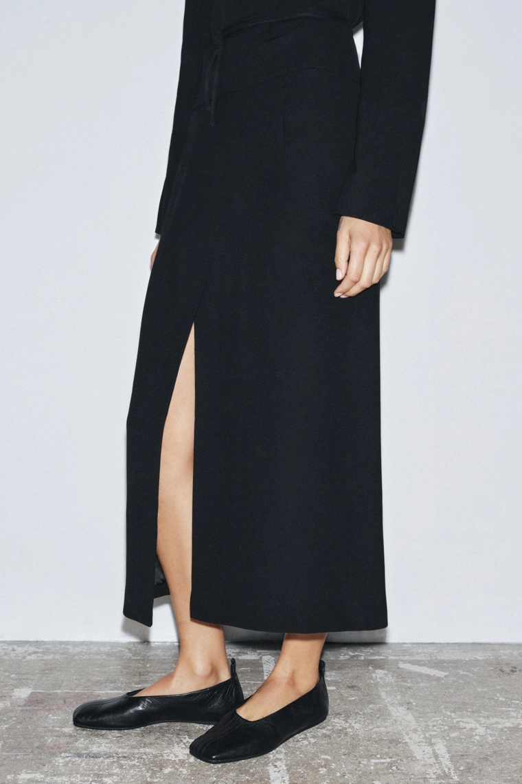 Коллекция zw limited edition пальто-платье с поясом