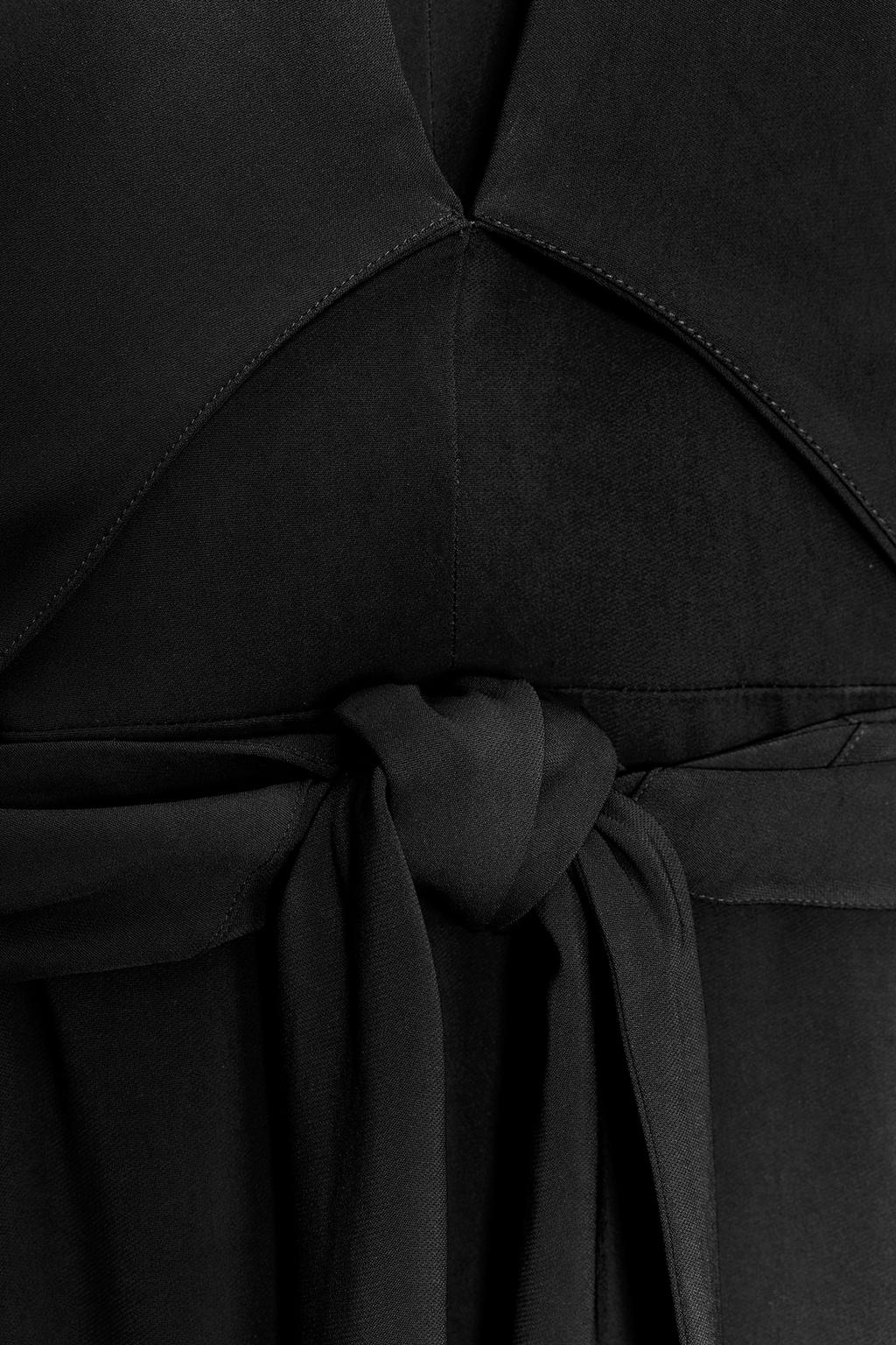 ПЛАТЬЕ МИДИ С ЗАВЯЗКАМИ — ZW COLLECTION