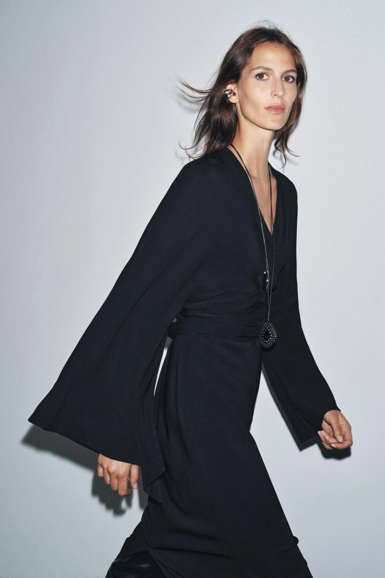 Платье миди с поясами коллекции zw