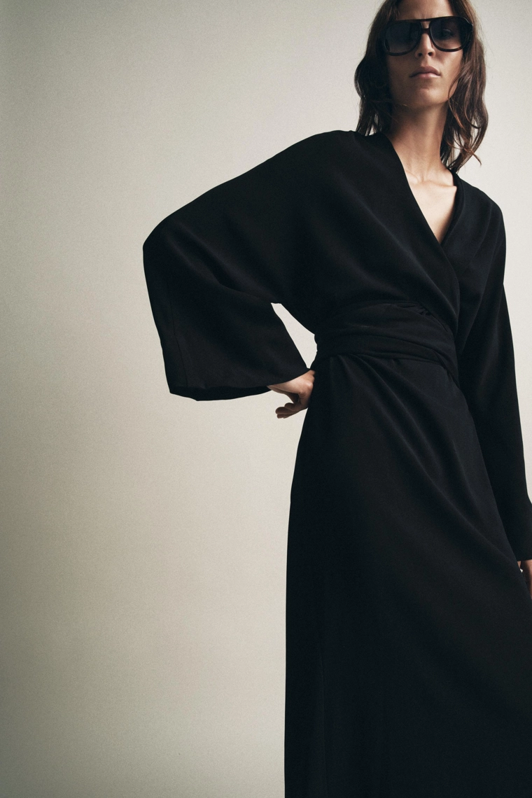 Платье миди с поясами коллекции zw