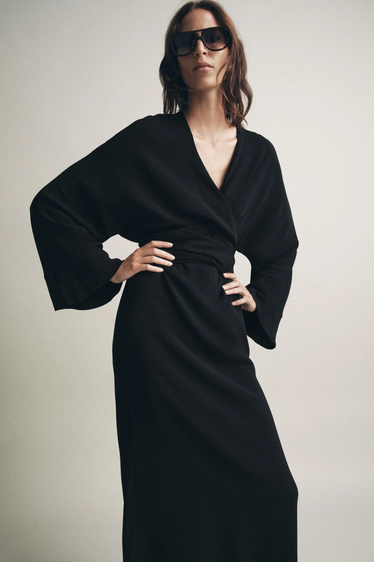 Платье миди с поясами коллекции zw