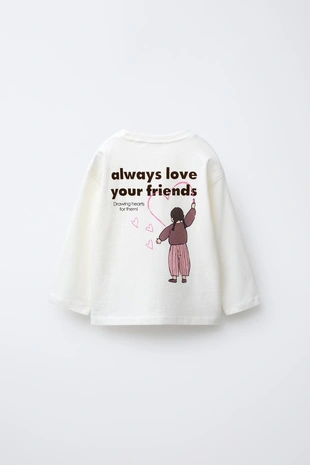 Футболка с рельефной надписью- Заказать в России