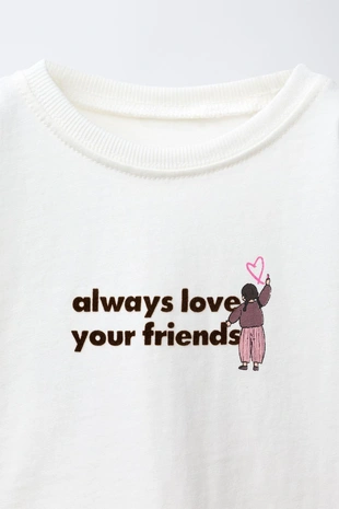 Футболка с рельефной надписью- Заказать в России