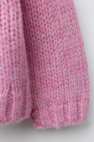 Свитер из смесовой шерсти с принтом «фрукты»