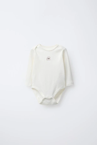 Купить Zara Набор из пяти боди с принтом собачек