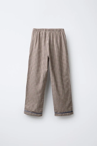 6-14 лет/фланелевая пижама в клетку виши- Заказать в России