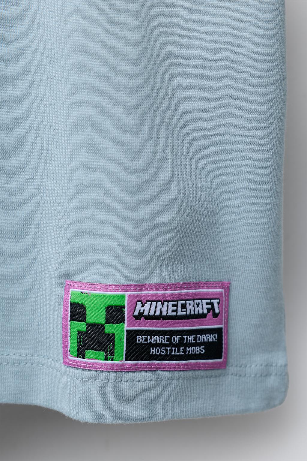 ФУТБОЛКА С ПРИНТОМ MINECRAFT © MOJANG AB. ™
