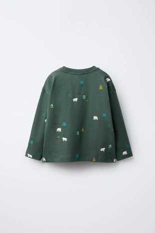 Купить Zara Футболка с принтом