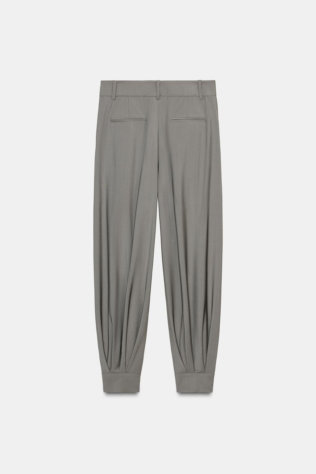 ШИРОКИЕ БРЮКИ ИЗ ШЕРСТИ — ZW COLLECTION LIMITED EDITION