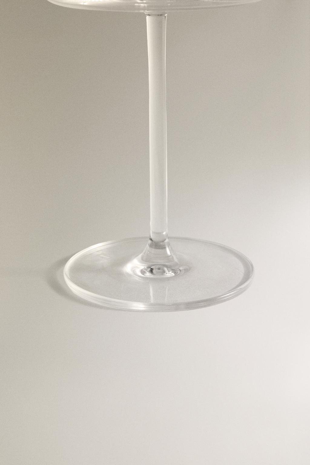 Стекло винное коническое из кристалла