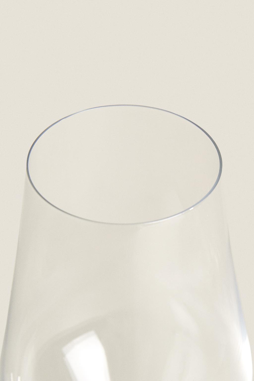 Бокал для шампанского plain crystalline