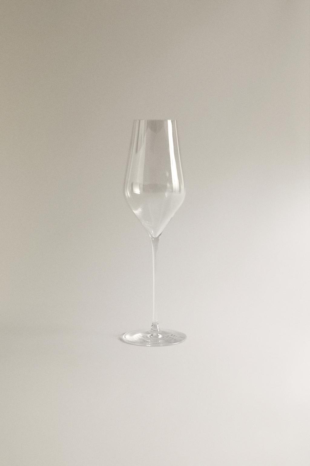 Бокал для шампанского plain crystalline