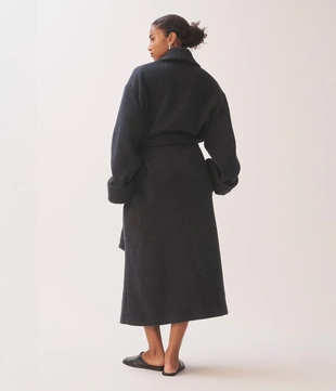 Кашемировый халат-пальто LINDA EVANGELISTA- Заказать в России