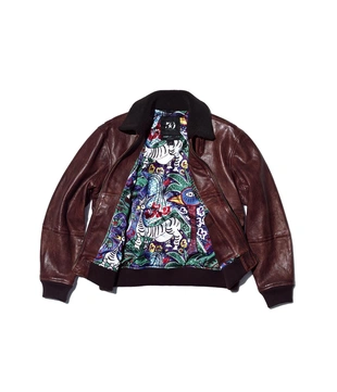 Кожаная куртка-авиатор DAVID BAILEY- Заказать в России