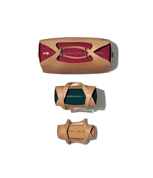 Кожаная сумка DAVID CHIPPERFIELD- Заказать в России