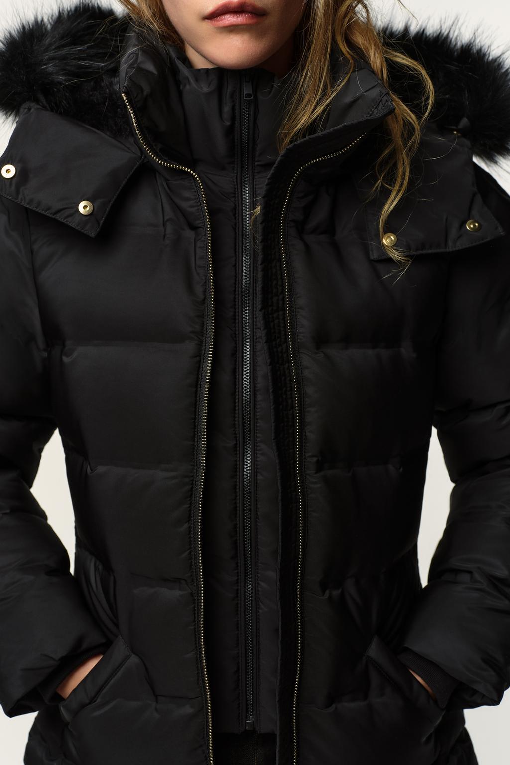 ПУХОВИК WATER REPELLENT WINDPROOF С КАПЮШОНОМ