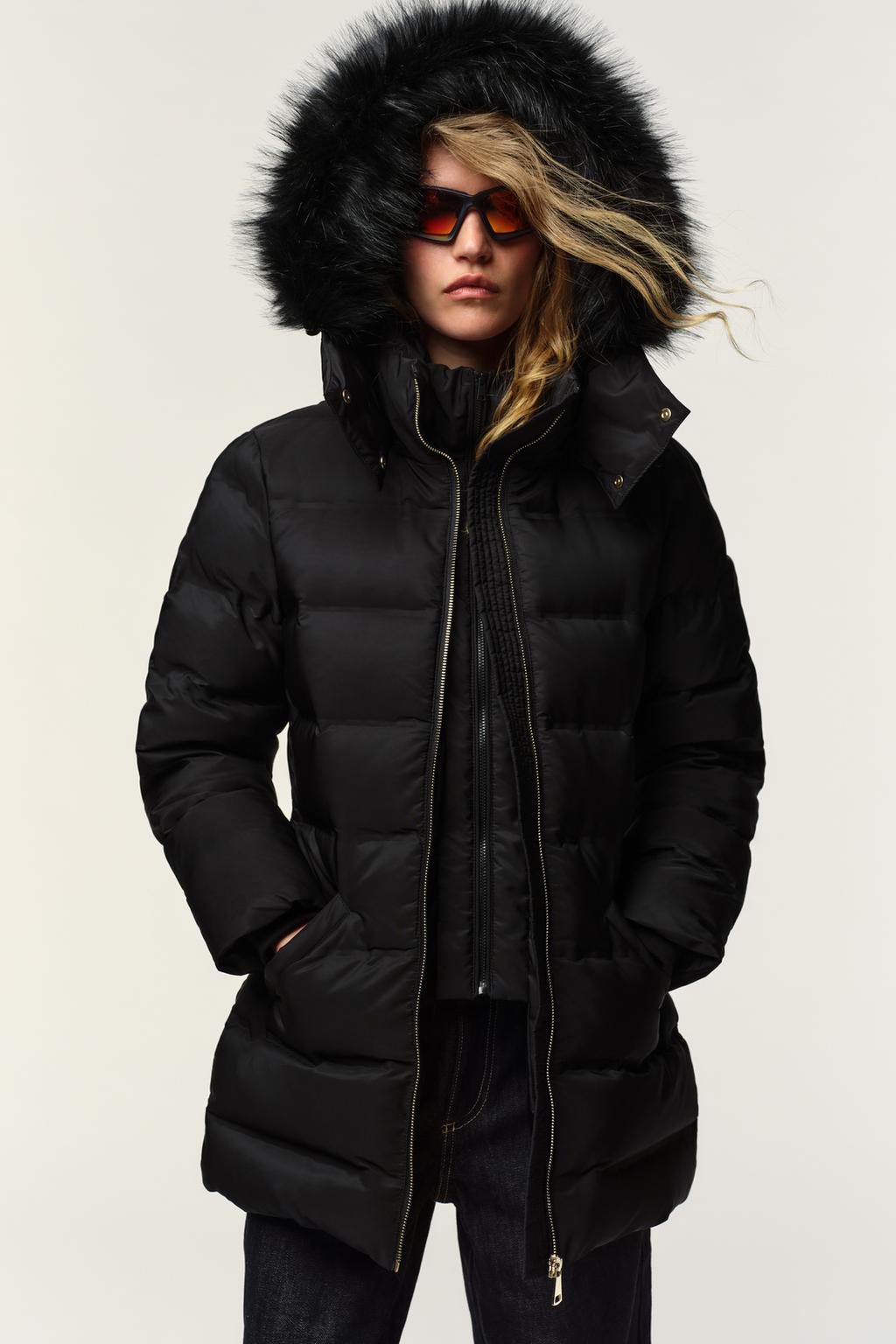 ПУХОВИК WATER REPELLENT WINDPROOF С КАПЮШОНОМ