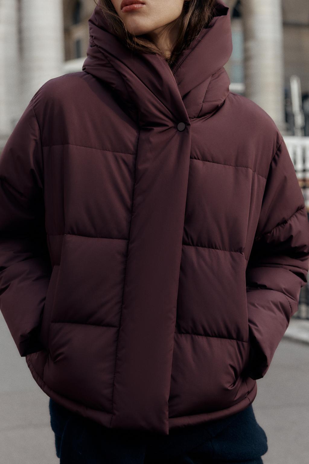 КОРОТКИЙ АНОРАК С КАПЮШОНОМ WATER REPELLENT WINDPROOF