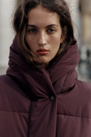 Короткий анорак с капюшоном WATER REPELLENT WINDPROOF- Заказать в России