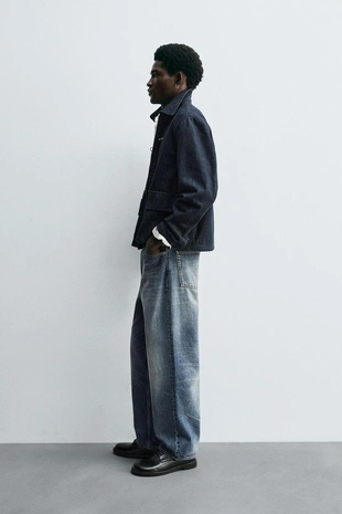 Джинсовая куртка с аламарами- Заказать в России