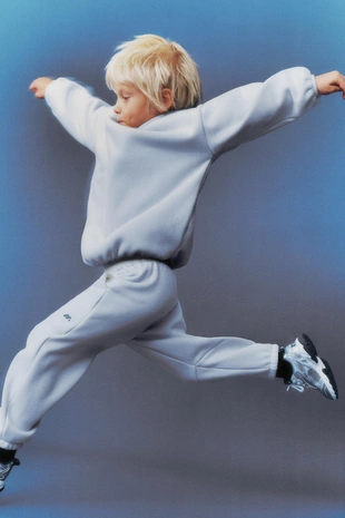 Купить Zara Толстовка с капюшоном из флиса с логотипом