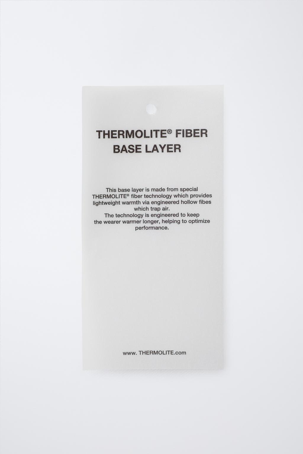 ТЕРМОЛЕГИНСЫ THERMOLITE ® FIBER BASE LAYER