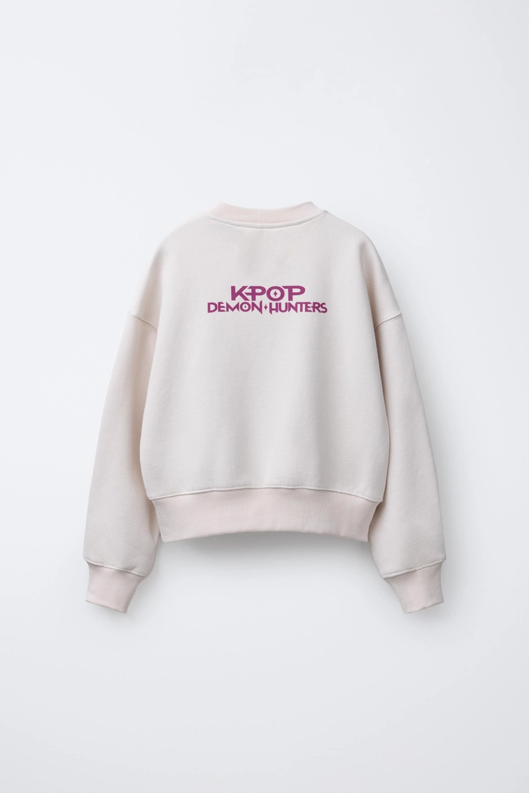 Толстовка с принтом kpop demon hunters™ netflix ©