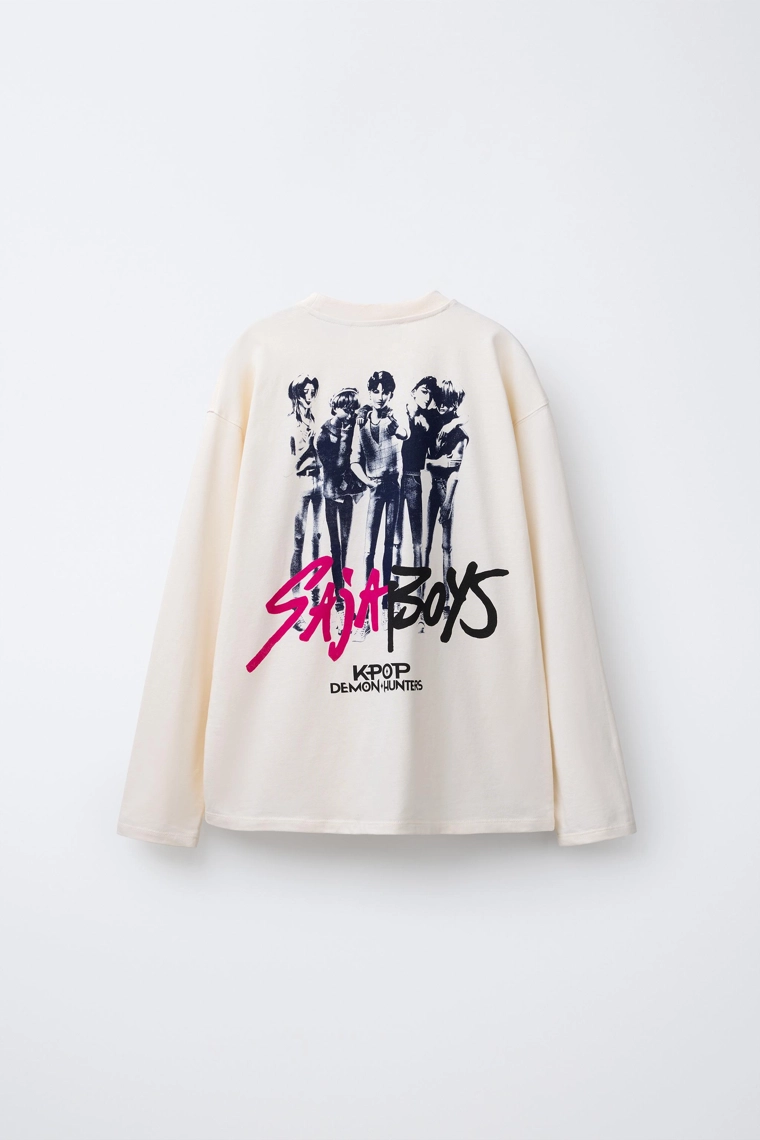 Футболка с принтом kpop demon hunters™ netflix ©