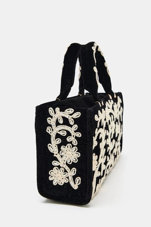 Городская сумка с вышивкой- Заказать в России