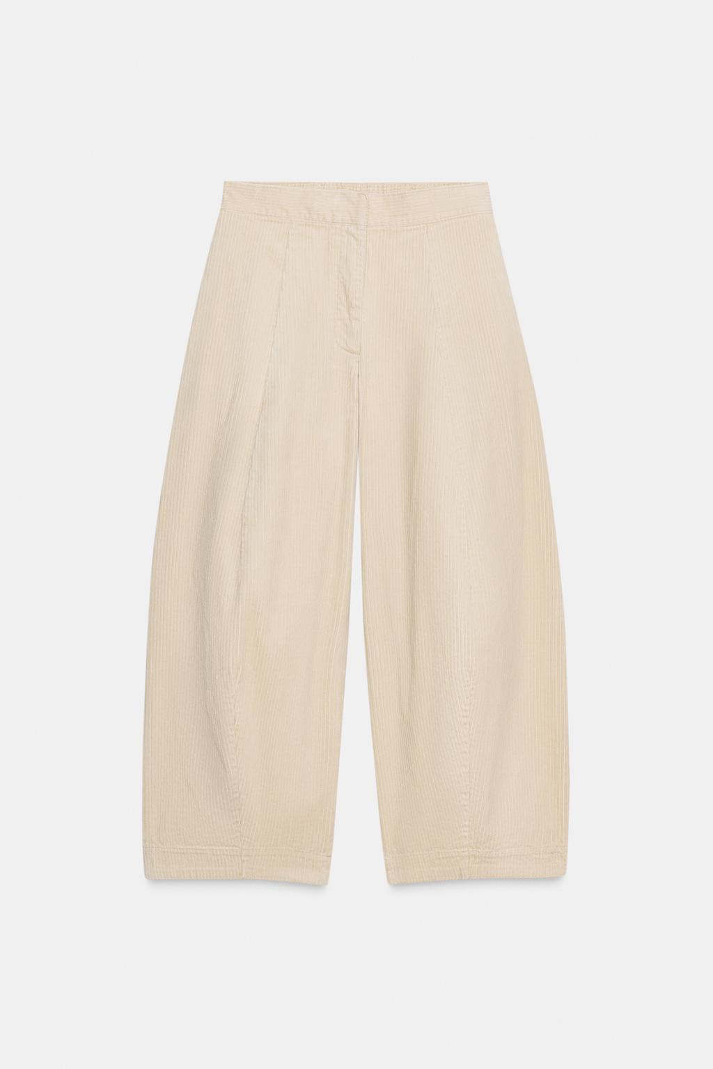 ВЕЛЬВЕТОВЫЕ БРЮКИ BARREL FIT — ZW COLLECTION