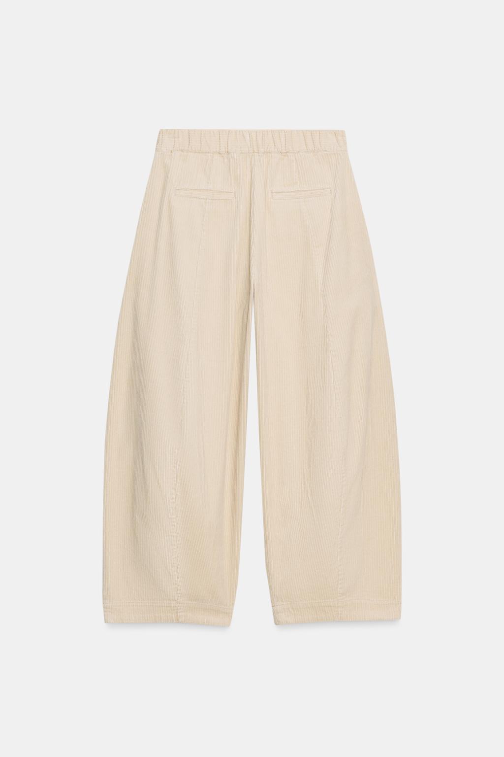 ВЕЛЬВЕТОВЫЕ БРЮКИ BARREL FIT — ZW COLLECTION